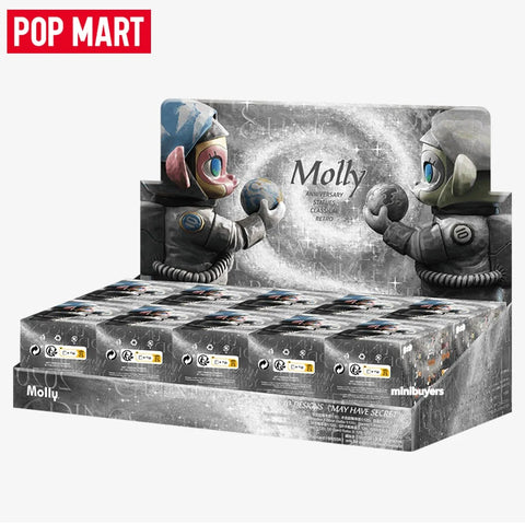 POP MART MOLLY Anniversary Statues Classical Retro Series Figure Blind Box