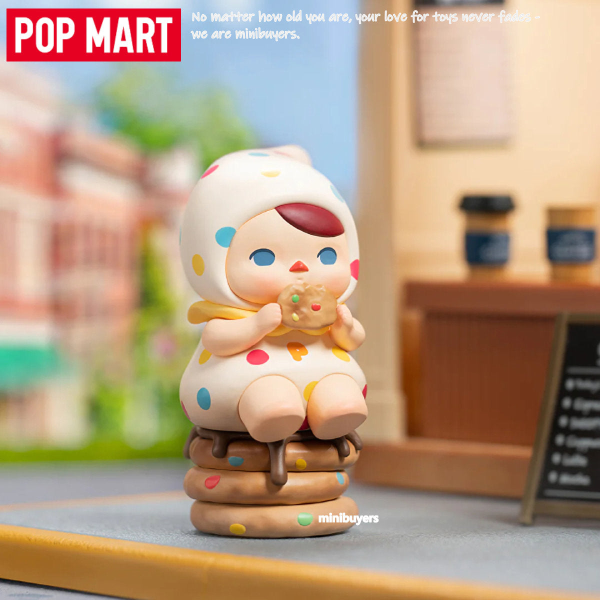 POP MART Pucky Rabbit Cafe Series Art Toy Figure Blind Box