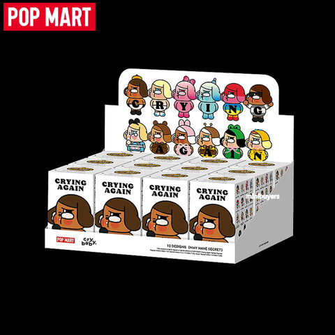 POP MART PUCKY CRYBABY Crying Again Series Figure Blind Box