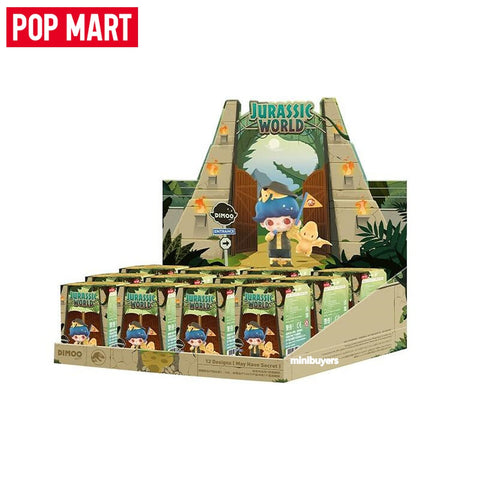 POP MART Dimoo Jurassic World Series Blind Box Art Toy