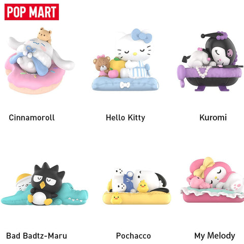 POP MART x Sanrio Fall Asleep Series | 2023 Blind Box Figures