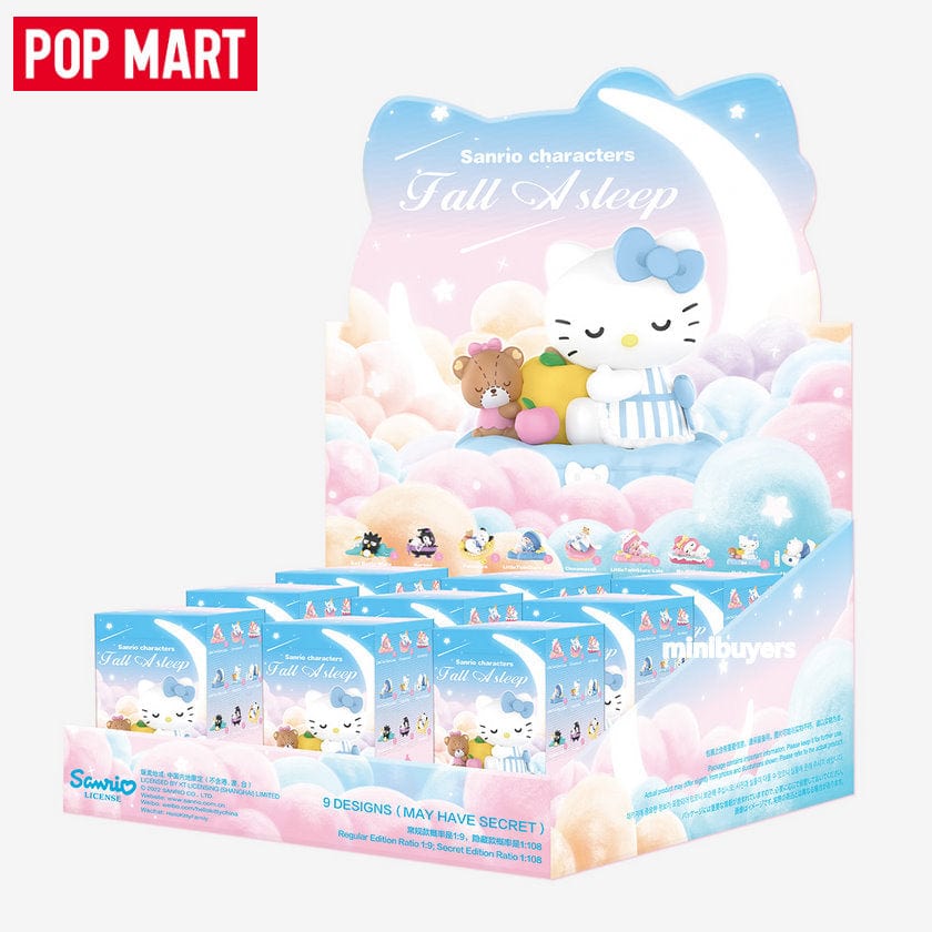 POP MART x Sanrio Fall Asleep Series | 2023 Blind Box Figures