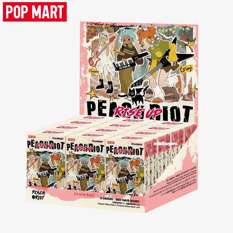 POP MART Peach Riot Rise Up Series Art Toy Figure Blind Box