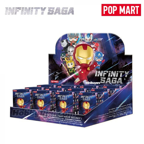 POP MART Marvel Infinity Saga Series Art Toy Figure Blind Box 2023