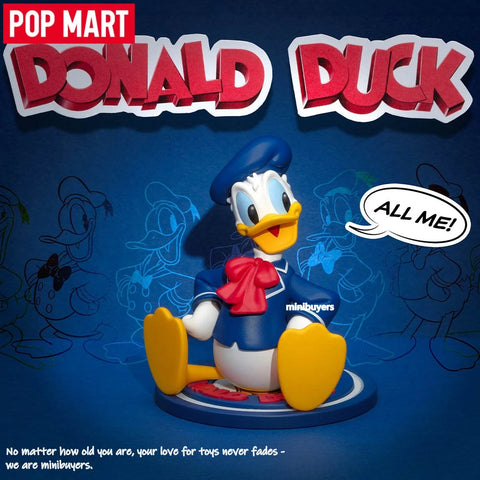 POP MART Donald Duck 90th Anniversary Series Art Toy Figure Blind Box