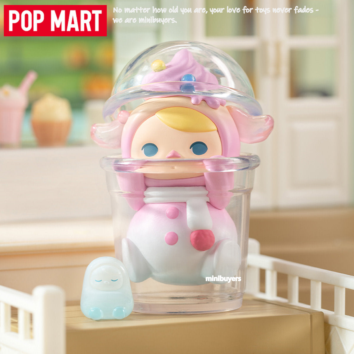 POP MART Pucky Rabbit Cafe Series Art Toy Figure Blind Box