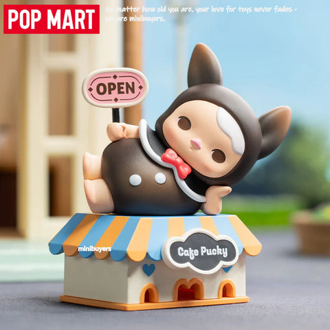 POP MART Pucky Rabbit Cafe Series Art Toy Figure Blind Box