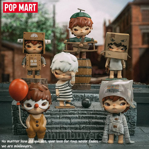 POP MART Hirono Little Mischief Series Art Toy Figures Blind Box