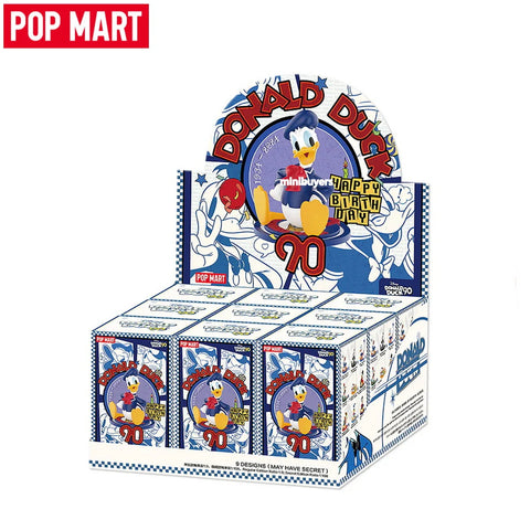 POP MART Donald Duck 90th Anniversary Series Art Toy Figure Blind Box