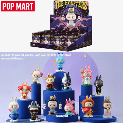 POP MART Labubu The Monsters Constellation Series Art Toy Blind Box 2023