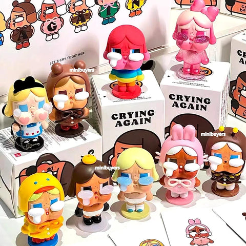 POP MART PUCKY CRYBABY Crying Again Series Figure Blind Box