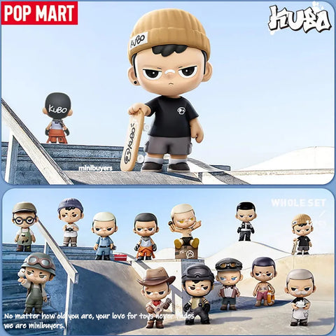 POP MART KUBO Walks of Life Series Art Toy Figure Blind Box