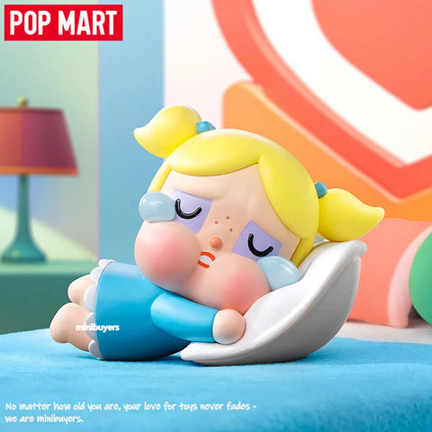 POP MART CRYBABY × Powerpuff Girls Series Art Toy Figure Blind Box