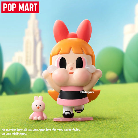 POP MART CRYBABY × Powerpuff Girls Series Art Toy Figure Blind Box