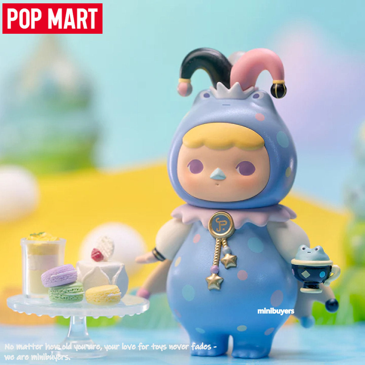 POP MART Pucky Animal Tea Party Series Blind Box Art Toy