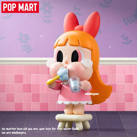 POP MART CRYBABY × Powerpuff Girls Series Art Toy Figure Blind Box