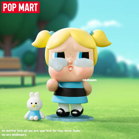 POP MART CRYBABY × Powerpuff Girls Series Art Toy Figure Blind Box