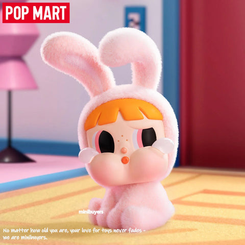 POP MART CRYBABY × Powerpuff Girls Series Art Toy Figure Blind Box