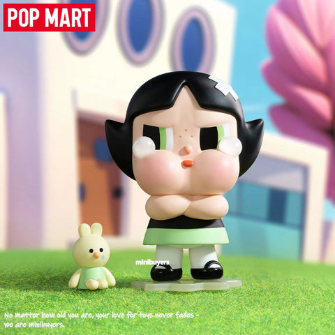 POP MART CRYBABY × Powerpuff Girls Series Art Toy Figure Blind Box