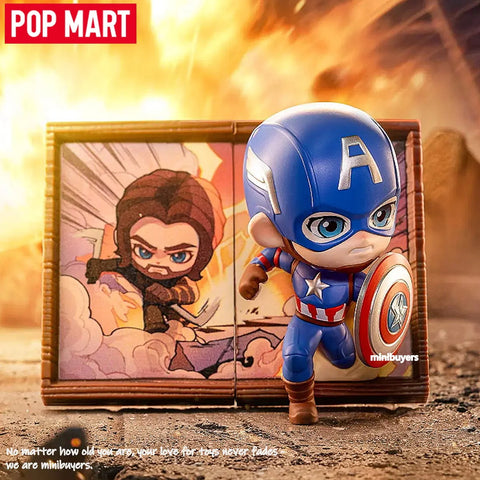 POP MART Marvel Photo Frame Series Figure Blind Box