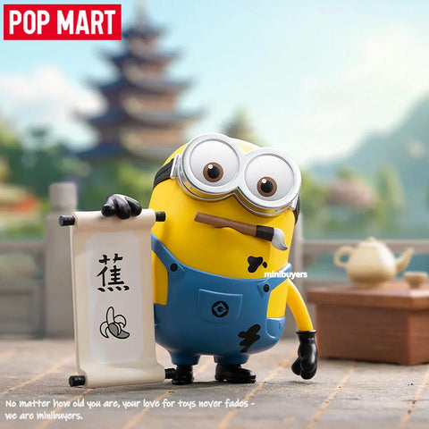 POP MART Minions Travelogues of China Series Art Toy Figure Blind Box