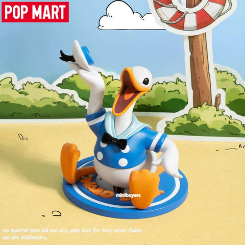 POP MART Donald Duck 90th Anniversary Series Art Toy Figure Blind Box