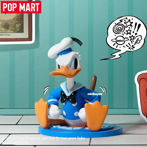 POP MART Donald Duck 90th Anniversary Series Art Toy Figure Blind Box