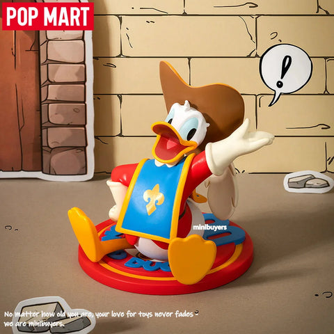 POP MART Donald Duck 90th Anniversary Series Art Toy Figure Blind Box