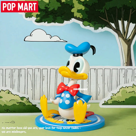 POP MART Donald Duck 90th Anniversary Series Art Toy Figure Blind Box