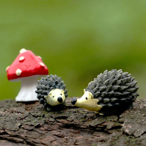 Miniature Hedgehogs Ornament 3pcs Set - Mini Buyers