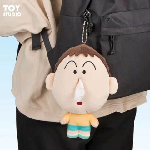 Crayon Shin-chan Boochan Tissue Cover | Plush Bag Charm