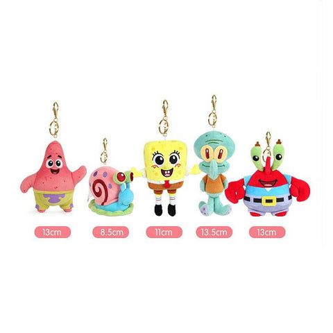 SpongeBob SquarePants Plush Soft Stuffed Toy Keychain