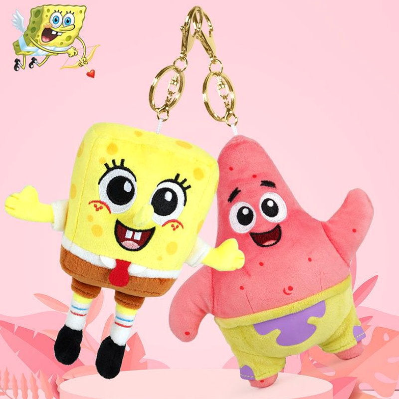 SpongeBob SquarePants Plush Soft Stuffed Toy Keychain