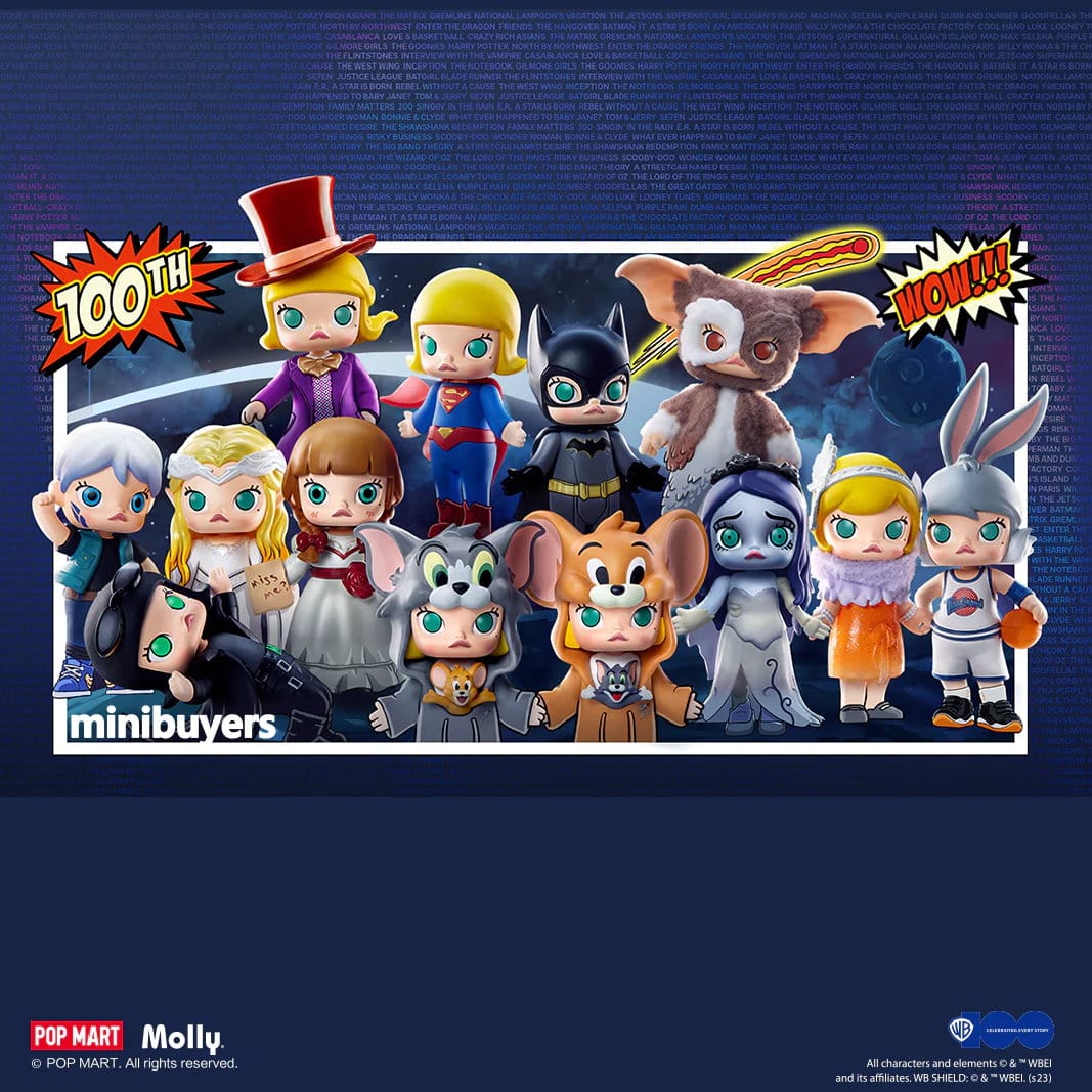 POP MART Molly x Warner Bros. 100th Anniversary Series Figure