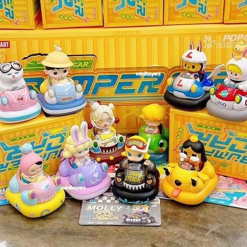 POP MART POP CAR Bumper Car Series Art Toy Figure Blind Box