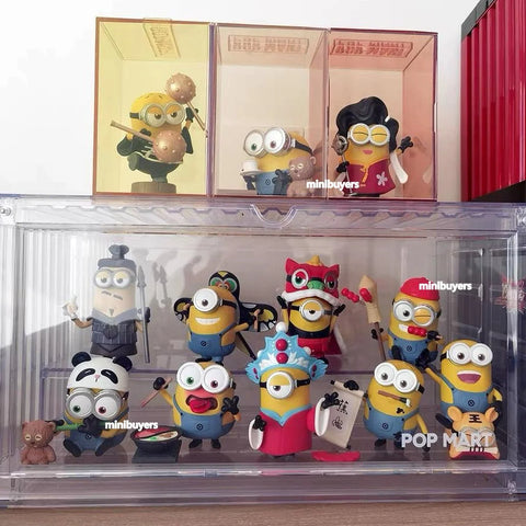 POP MART Minions Travelogues of China Series Art Toy Figure Blind Box