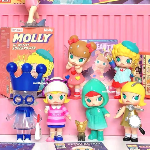 POP MART MOLLY My Instant Superpower Series Figure Blind Box