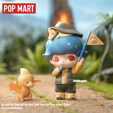 POP MART Dimoo Jurassic World Series Figure Blind Box Art Toy