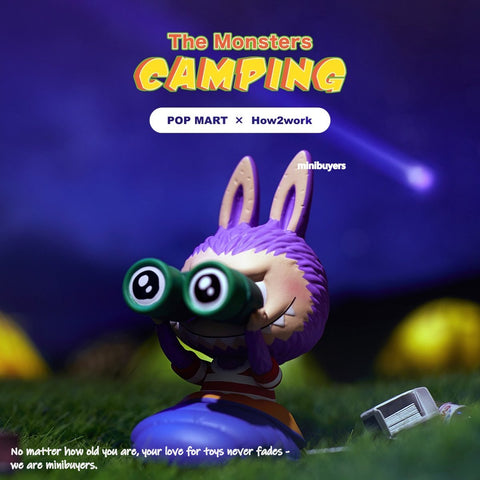 POP MART Labubu Monster Camping Series Blind Box Figure