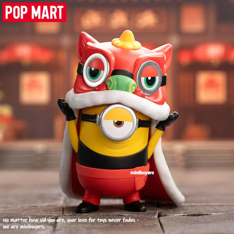 POP MART Minions Travelogues of China Series Art Toy Figure Blind Box