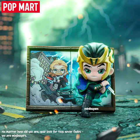 POP MART Marvel Photo Frame Series Figure Blind Box