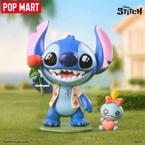 POP MART Disney Stitch on a Date Series Art Toy Figure Blind Box