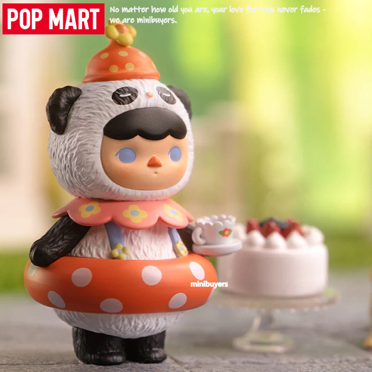 POP MART Pucky Animal Tea Party Series Blind Box Art Toy