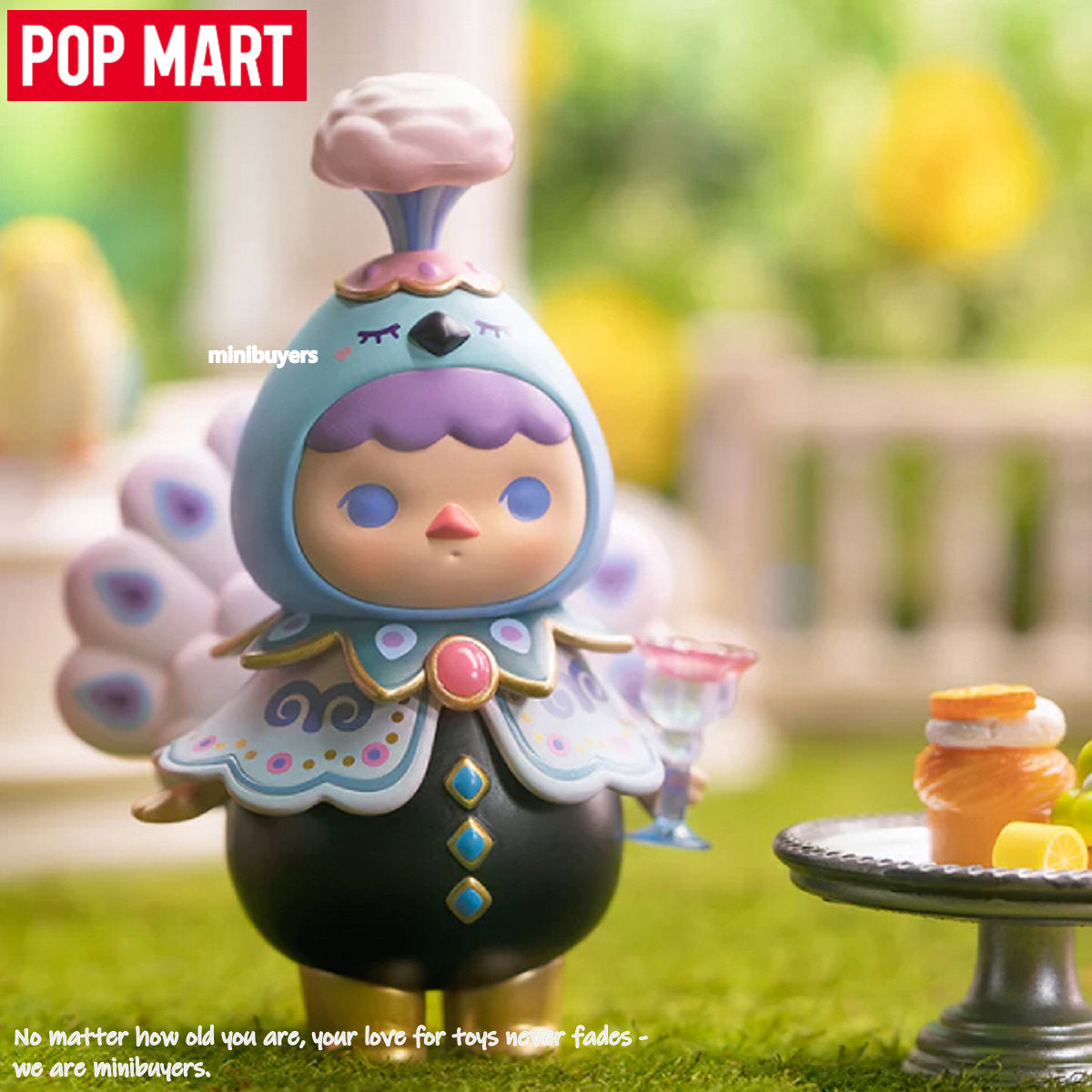 POP MART Pucky Animal Tea Party Series Blind Box Art Toy