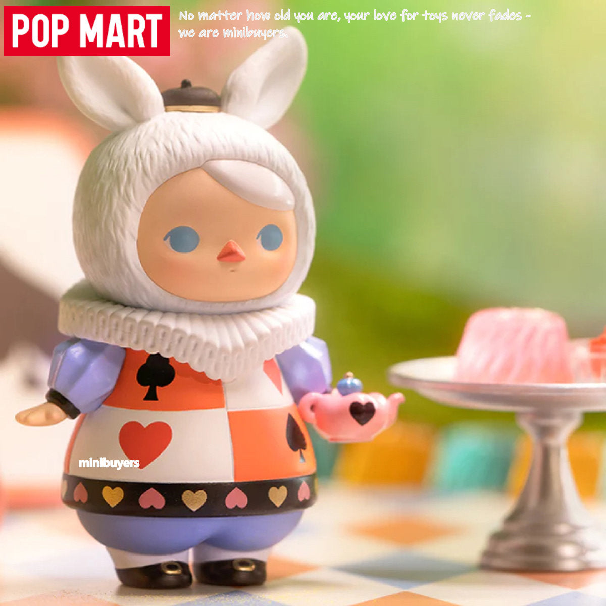 POP MART Pucky Animal Tea Party Series Blind Box Art Toy