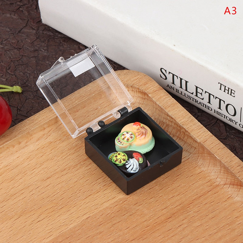 1:12 Dollhouse Miniature Dessert Cake Box - Mini Buyers