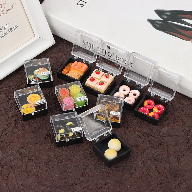 1:12 Dollhouse Miniature Dessert Cake Box - Mini Buyers