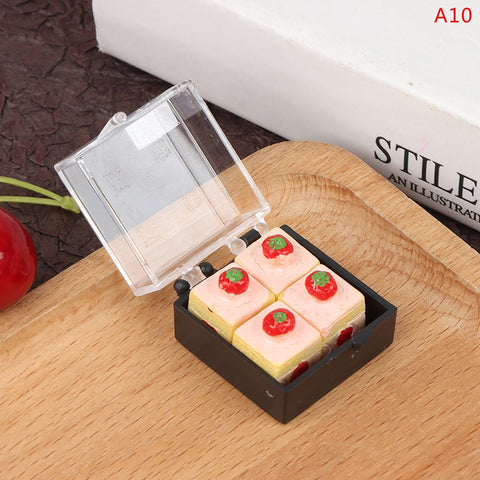 1:12 Dollhouse Miniature Dessert Cake Box - Mini Buyers