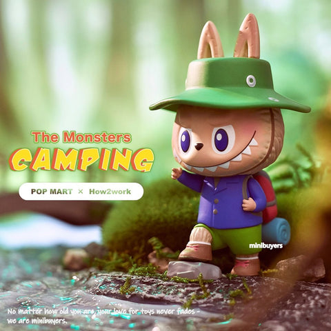 POP MART Labubu The Monster Camping Series Figure Blind Box