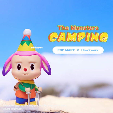 POP MART Labubu The Monster Camping Series Figure Blind Box